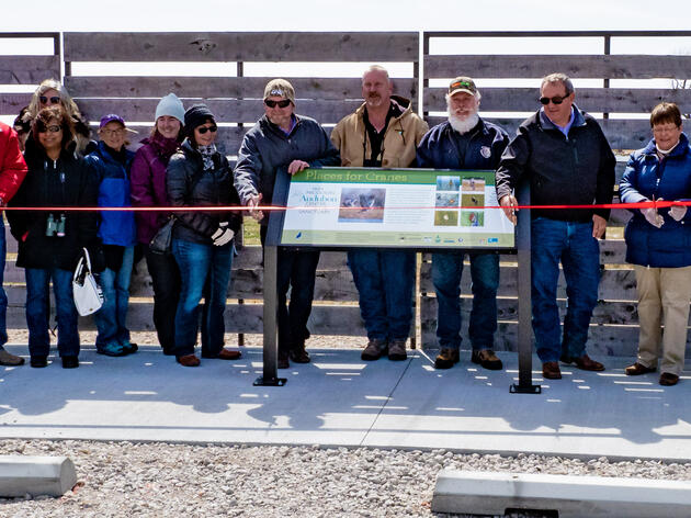 Rowe Sanctuary Wildlife Viewing Dedication